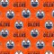 NHL Licensed Edmonton Oilers 1199-OIL Cotton Fabric by the Yard